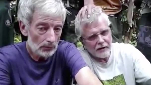 John Ridsdel right had been held hostage by Abu Sayyaf