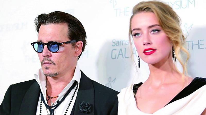 Johnny Depp and Amber Heard