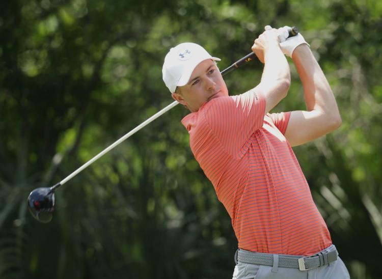 Jordan Spieth at The Players Championship golf tournament on May 13