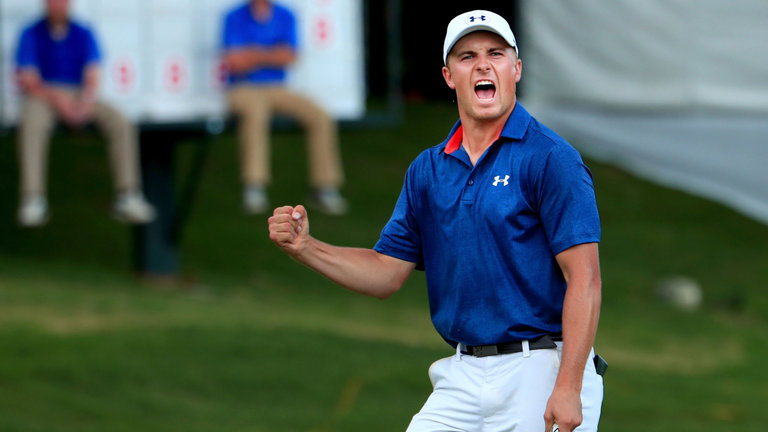 Jordan Spieth enjoying another good day in Texas