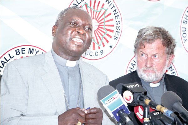 KCCB chairman and Homabay Bishop Philip Anyolo