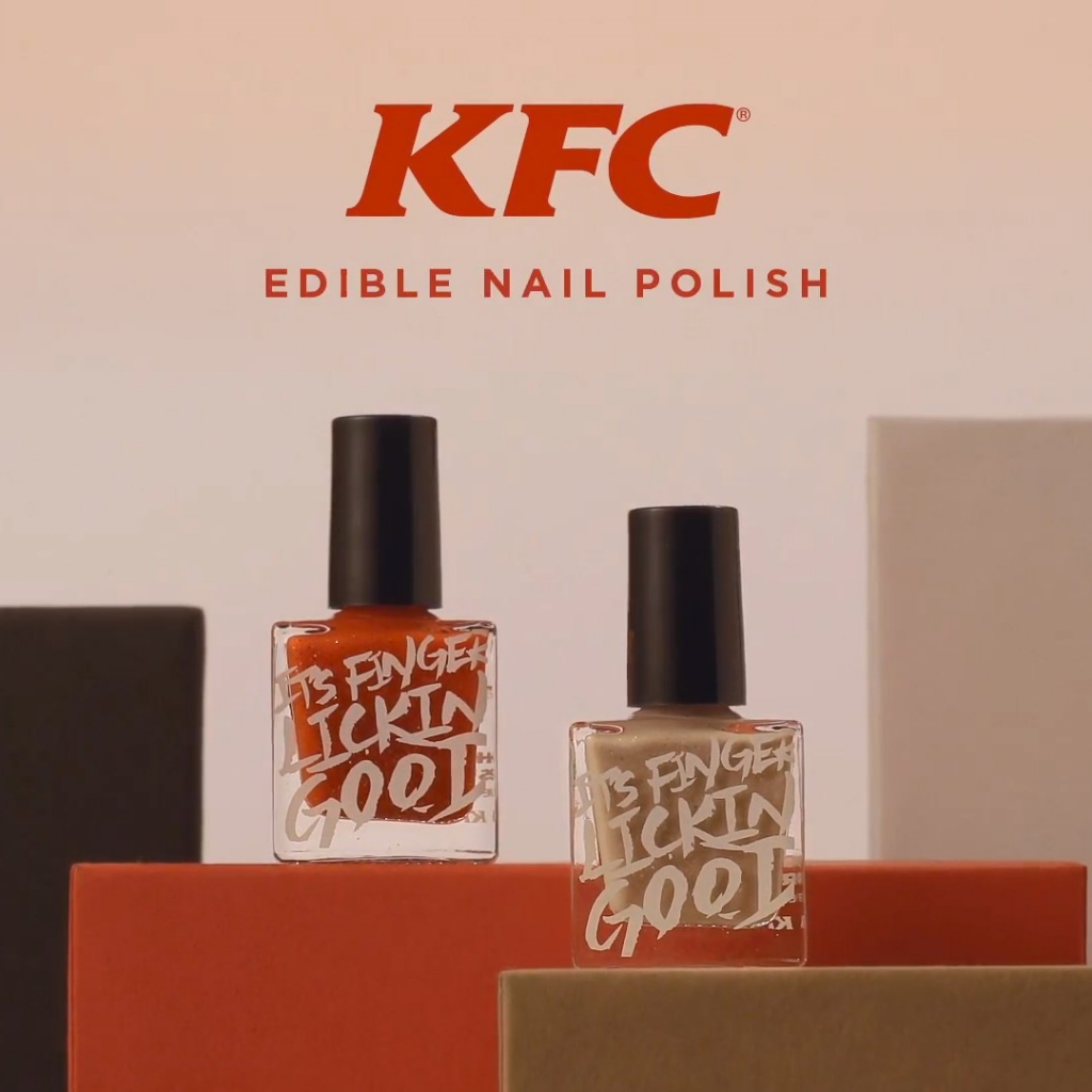 KFC edible nail polish