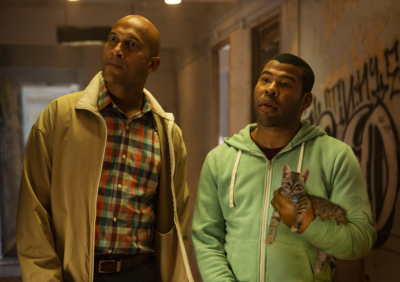 Keegan-Michael Key and Jordan Peele and a kitten star in Keanu.     Warner Bros