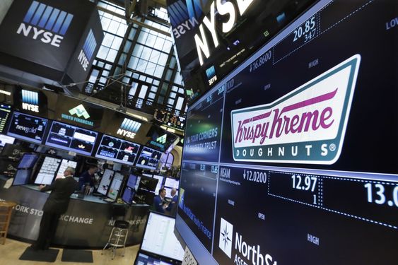 Krispy Kreme is being taken private by JAB Beech in a deal worth approximately $1.35 billion