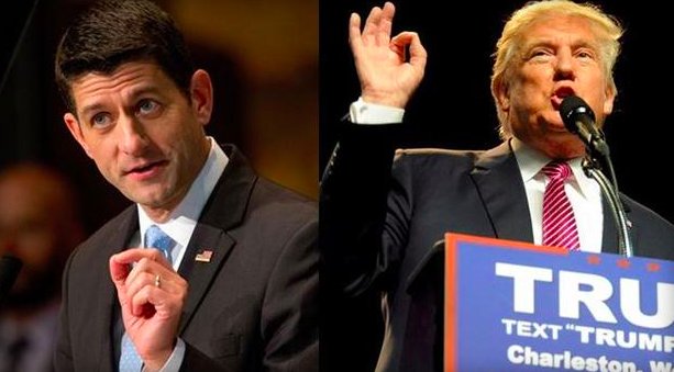 Speaker of the House Paul Ryan will meet with Republican Presidential Frontrunner Donald Trump this morning in Washington D.C