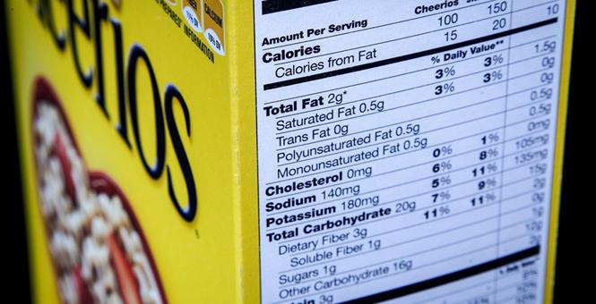 Makeover coming for food nutrition labels