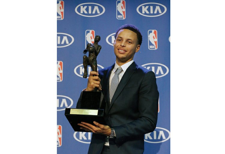 Stephen Curry the best player on the NBA’s best team has won his second straight MVP award. In so doing