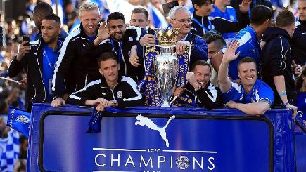 Leicester are continuing their title celebrations in Thailand