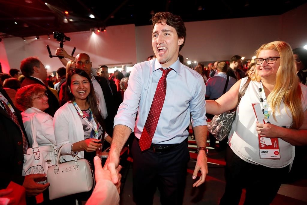 Liberals embrace Trudeau's plan to transform party into open movement By Joan Bryden in News Politics |
May 29th 2016