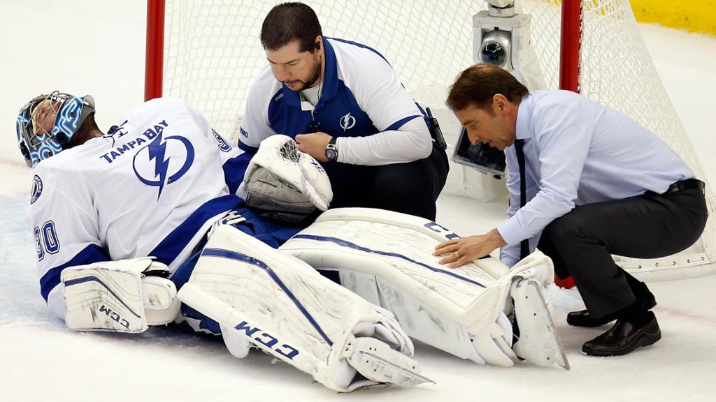 Bolts Fans cheer on Lightning in game one of Eastern Conference Finals