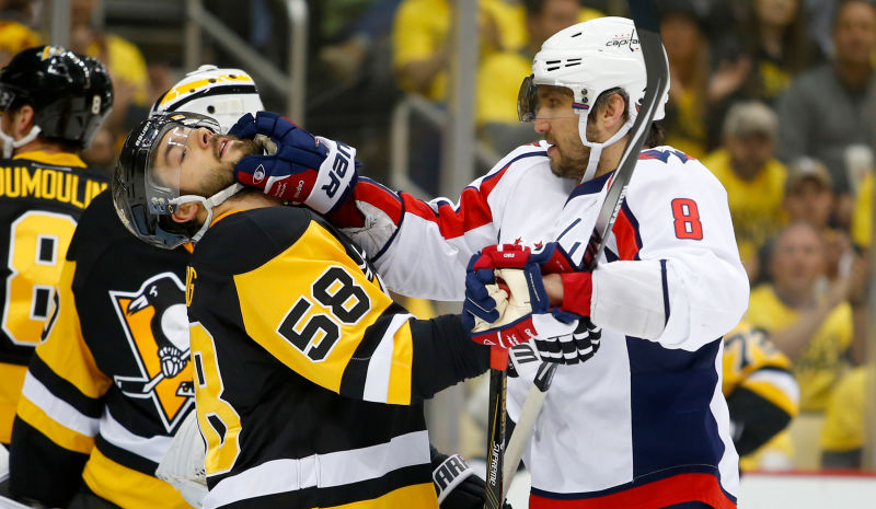 Things Are Getting Nasty In Caps-Penguins