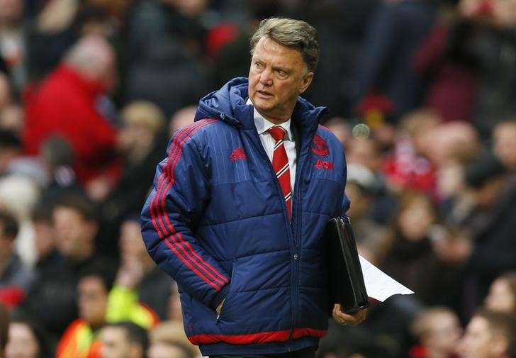 Britain Football Soccer- Manchester United v Leicester City- Barclays Premier League- Old Trafford- 1/5/16 Manchester United manager Louis Van Gaal at the end of the match Action Images via Reuters  Jason Cairnduff Livepic