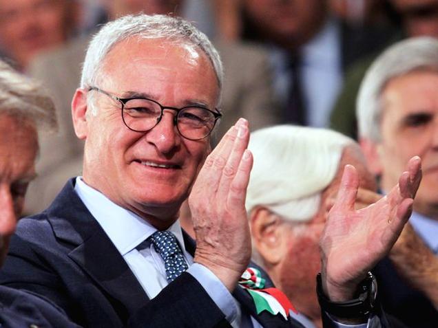 Leicester City manager Claudio Ranieri reacts during the CONI Award ceremony 2016 in Rome Italy