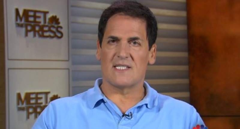 NBA owner Mark Cuban talks to Chuck Todd