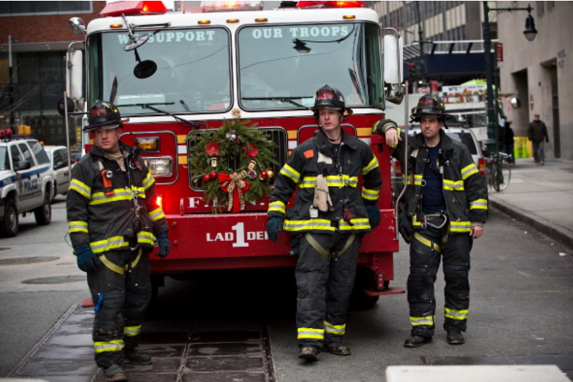 Massive flames erupt from New York City church