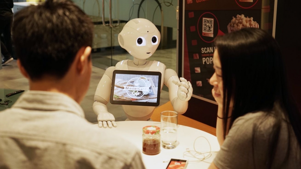 MasterCard  SoftBank Robotics