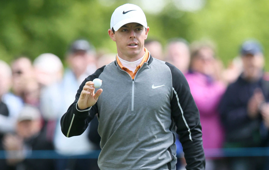 Rory Mc Ilroy takes three-shot lead into Irish Open final round