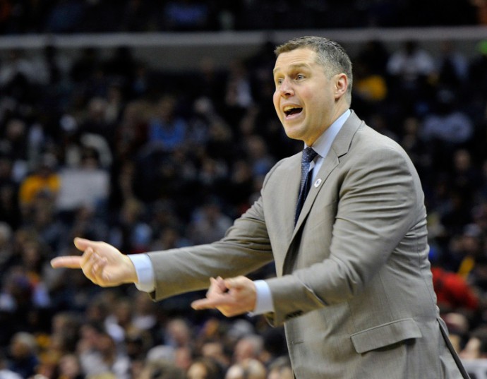 Getty  AFP  Frederick Breedon Dave Joerger took over as head coach of the Memphis Grizzlies in 2013