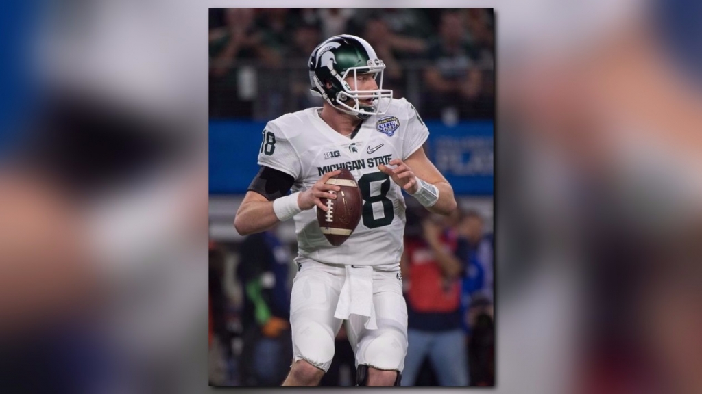 Michigan State quarterback Connor Cook