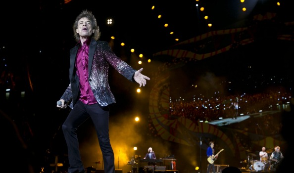 Mick Jagger of The Rolling Stones performs in Havana Cuba Friday