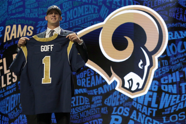 Jared Goff NFL Draft Day 1