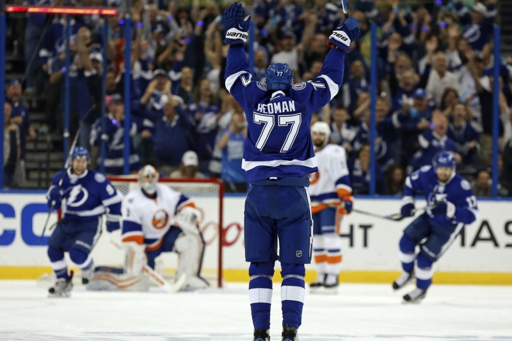 Lightning beat Islanders in OT again for 3-1 series lead