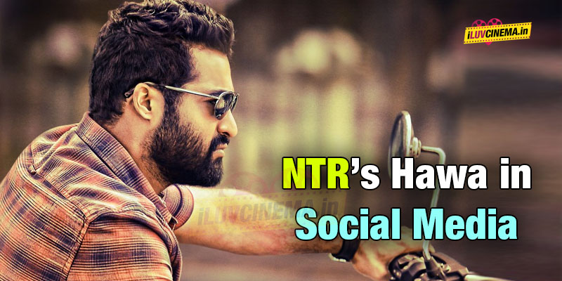 NTR's Hawa in the Social Media