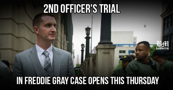 Trial begins for officer charged in Freddie Gray case