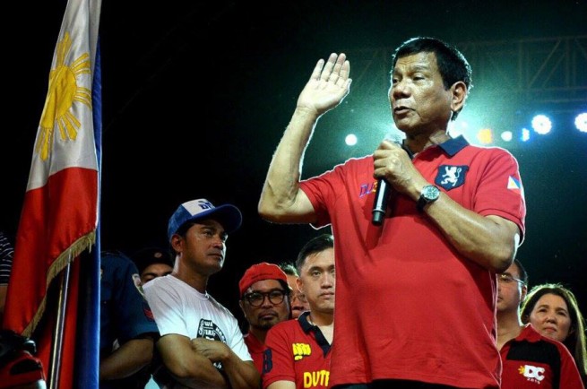 CHANGE IS COMING’ Duterte slated to be Philippines’ next president