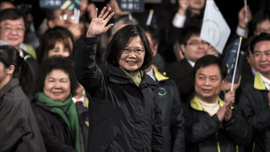 New Taiwan president sworn in amid tension with China