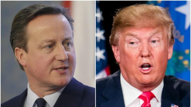 No official invitation has been extended to Donald Trump to visit the UK according to the office of British Prime Minister David Cameron