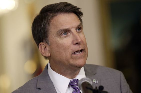 McCrory's administration sued the federal government Monday in a fight for a state law that requires transgender people to use the public restroom matching the