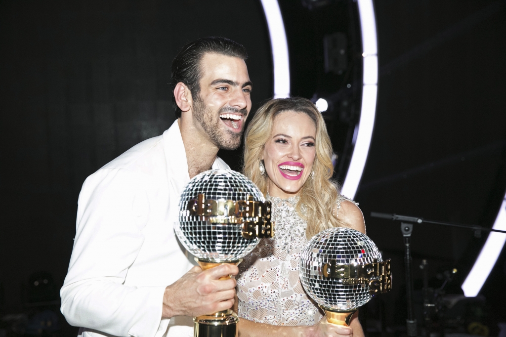 Nyle Di Marco and Peta Murgatroyd