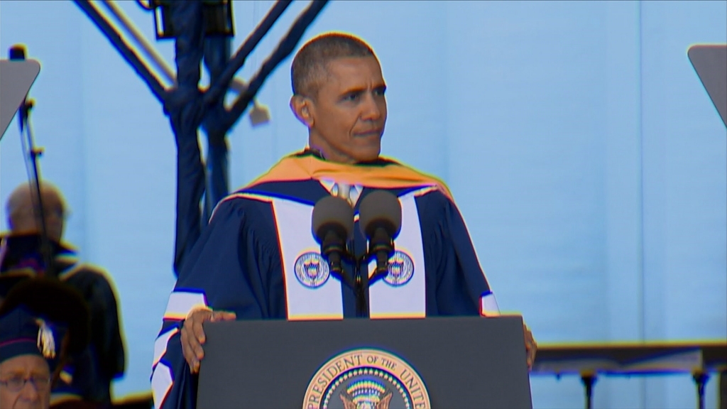 Obama delivers commencement at Howard University