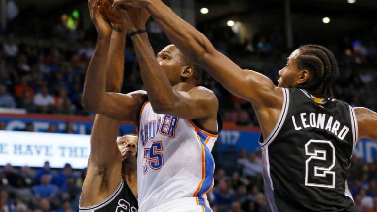 Spurs untouchable in San Antonio; beat Thunder 124-92