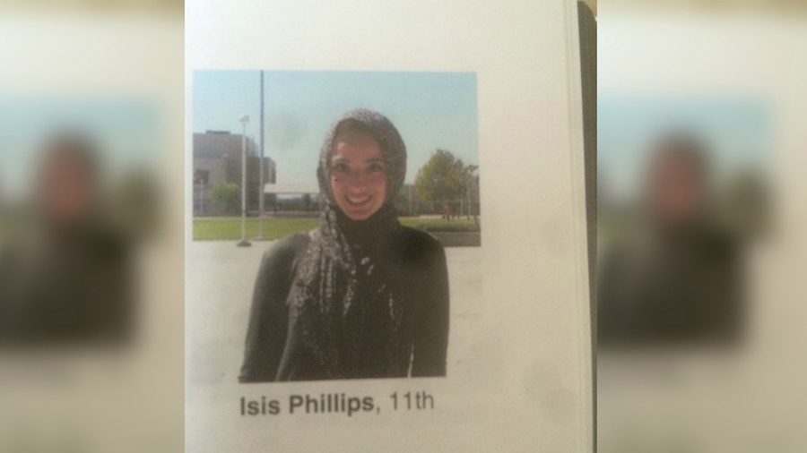 Muslim Calif. High School Student Misidentified as 'Isis Phillips' in Yearbook 