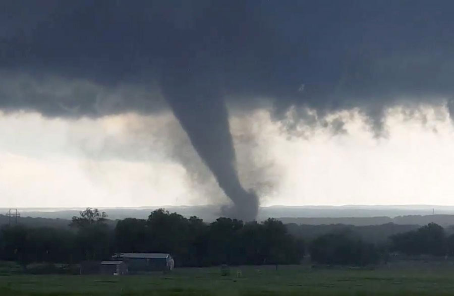 Three Tornadoes Hit Oklahoma