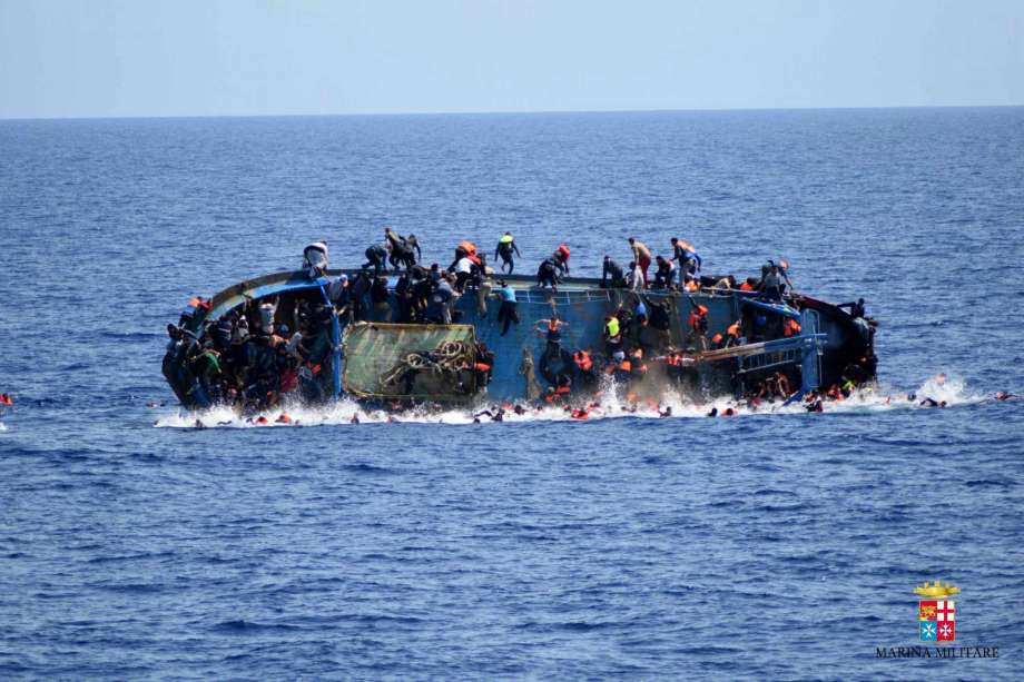 The Italian navy says it has recovered 7 bodies from the overturned migrant ship off the coast of Libya. Another 500 migrants who on board were rescued safe