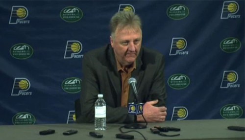 Pacers president Bird unsure of Vogel's future