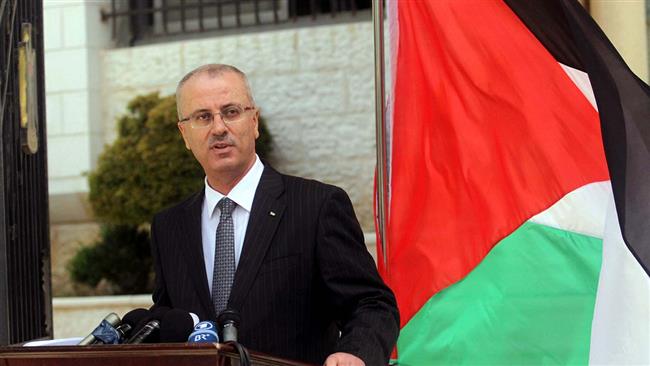 Palestinian Prime Minister Rami Hamdallah