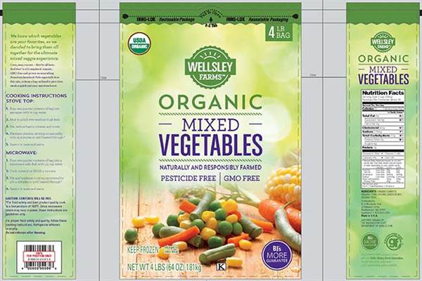 A recall of frozen vegetables and fruit because of Listeria fears has been widened to cover more than 350 different products sold under 42 different brand names federal officials say