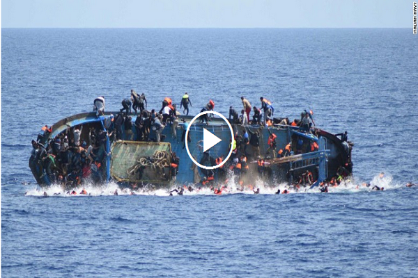 Up to 700 migrants feared dead in shipwrecks off coast of Libya