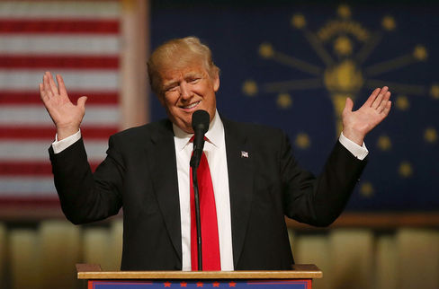 Donald Trump Campaigns In Indiana Ahead Of State Primary