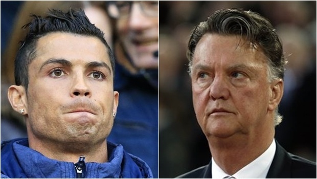 Real Madrid star Cristiano Ronaldo and Manchester United sacked manager Louis van Gaal