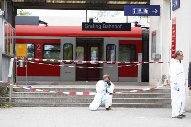 Munich attack railway station