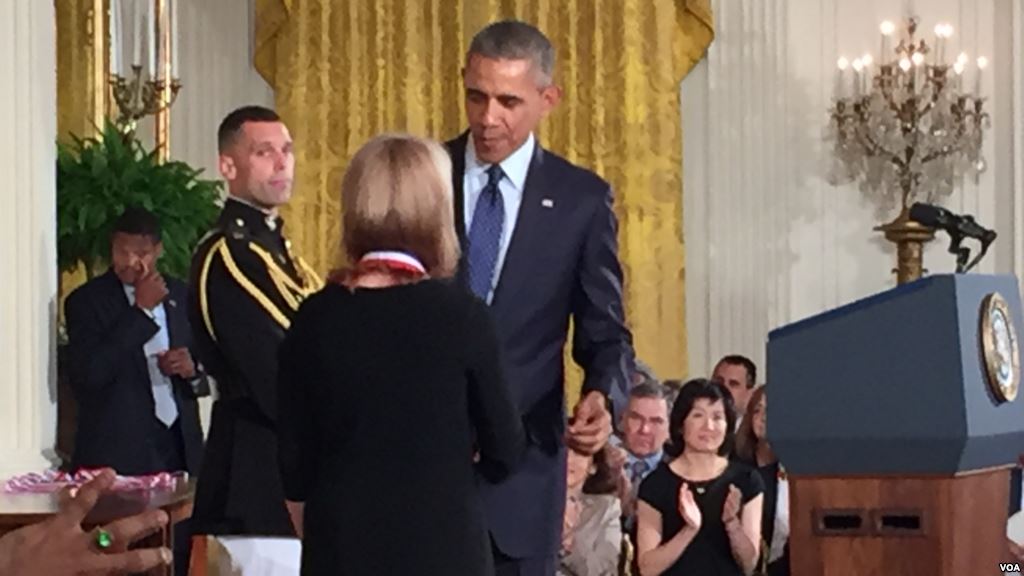 President Obama Awards National Medal of Science to Dr. Geraldine Richmond