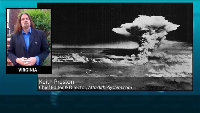 Preston says “there is no evidence that it was necessary for the United States to” use those weapons against Japan