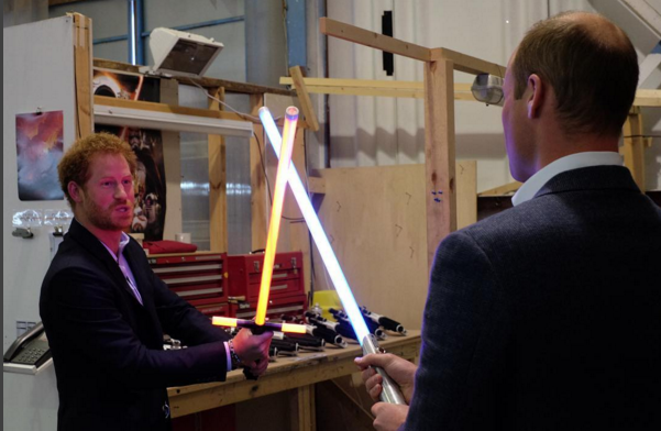 Star Wars' Luke Skywalker to meet Princes William and Harry