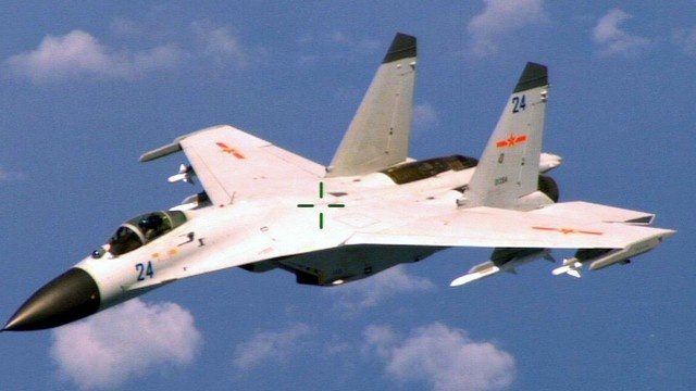 China J-11 aircraft