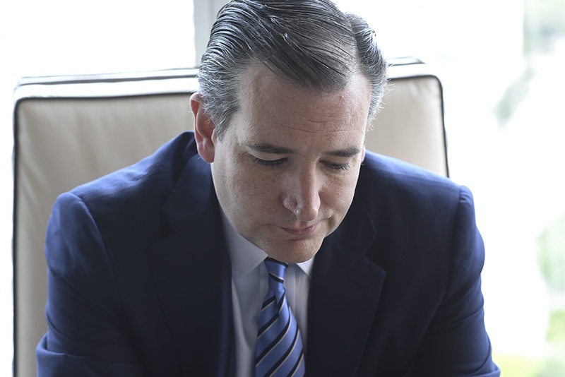 A somber Ted Cruz reflects on his presidential campaign during an interview Saturday morning with the Texas Tribune